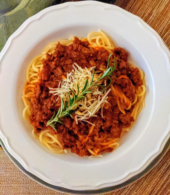 Fresh spagetti dish